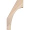 Ekena Millwork 3 1/2"W x 10"D x 18"H Westlake Smooth Knee Brace, Douglas Fir BRC04X10X18WTL00SDF - alternate 3